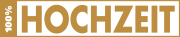 Logo 100% HOCHZEIT